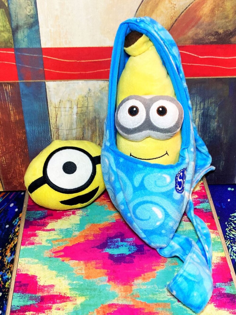 MINIONS PLUSH SET BANANA UNIVERSAL STUDIOS PLUSH TOYS